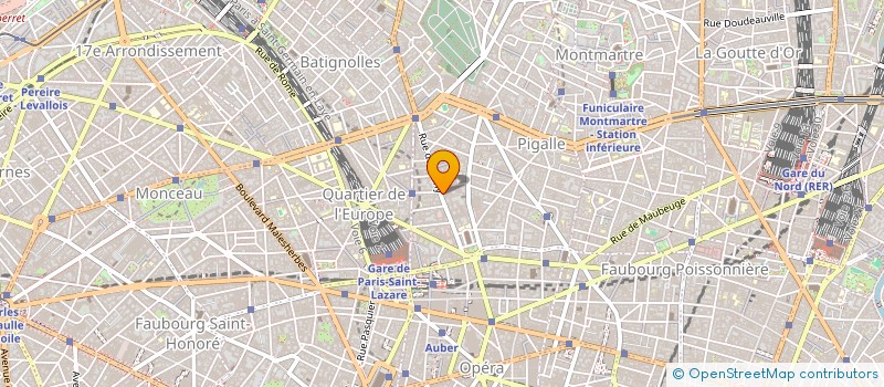 localisation de l'entreprise RESSOURCES ET PEDAGOGIE  PARIS