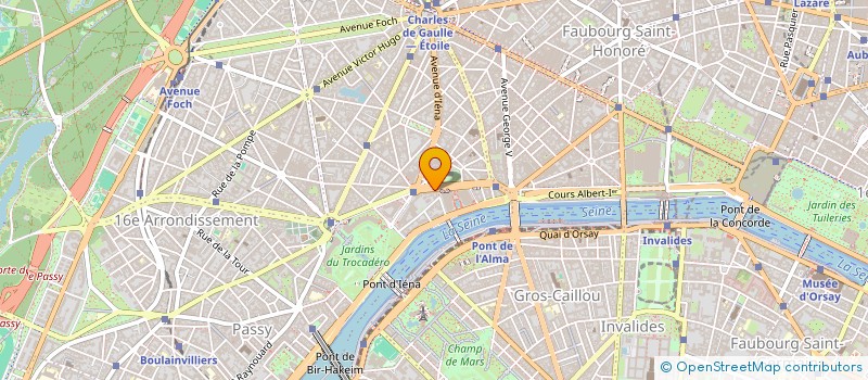 localisation de l'entreprise RESSOURCES HUMAINES INGENIERIE ADMINISTRATIVE  PARIS