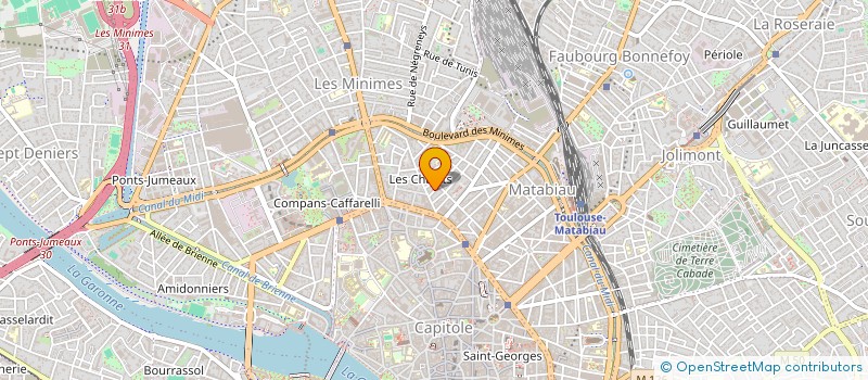 localisation de l'entreprise RESSOURCES HUMAINES SANS FRONTIERES (RHSF) à TOULOUSE
