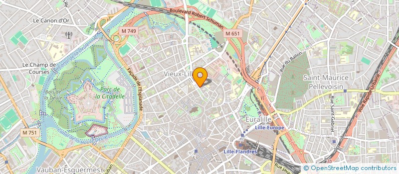 localisation de l'entreprise RESSOURCES & IDEES SARL à LILLE