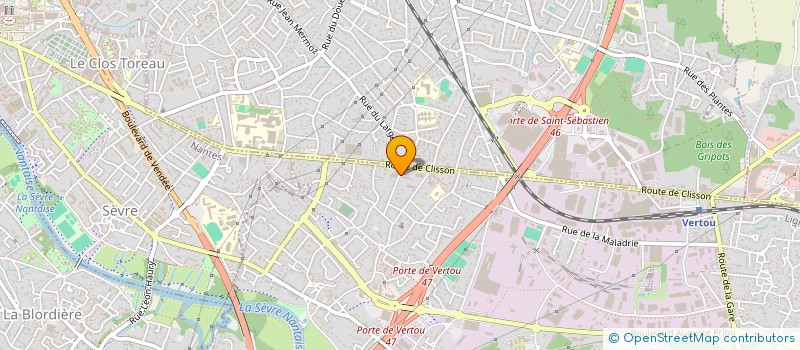 localisation de l'entreprise RESSOURCES MUTUELLES ASSISTANCE  VERTOU