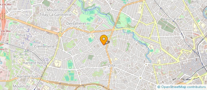 localisation de l'entreprise RESSOURCES SOLIDAIRES à NANTES