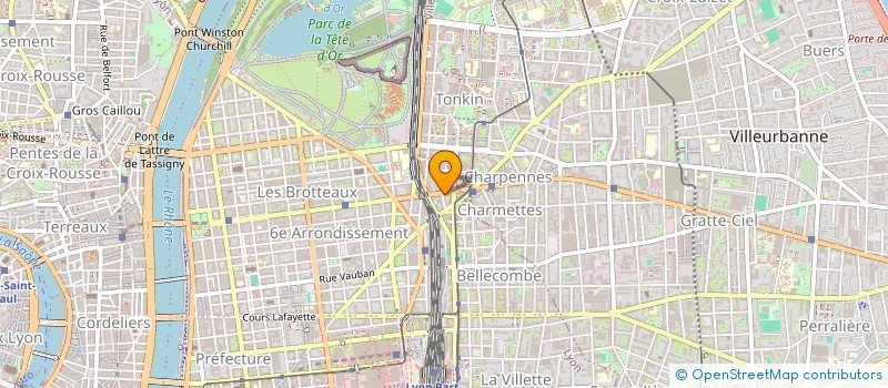 localisation de l'entreprise RESSOURCES UP à LYON