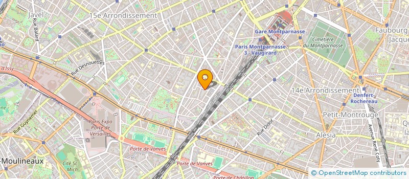 localisation de l'entreprise RESSOURCES VECTEUR DEVELOPPEMENT  PARIS