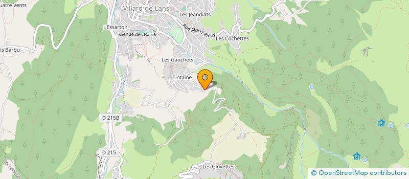 localisation de l'entreprise RESSOURCES & VOUS  VILLARD-DE-LANS