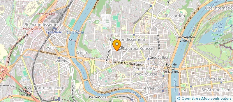 localisation de l'entreprise RESSOURSYS à LYON