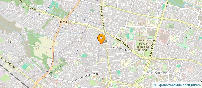 localisation de l'entreprise REST à BILLERE