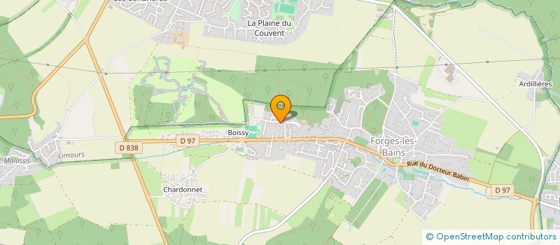 localisation de l'entreprise REST  LIMOURS