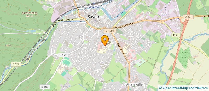 localisation de l'entreprise REST ADMINISTRATIF HOTEL IMPOTS SAVERNE à SAVERNE