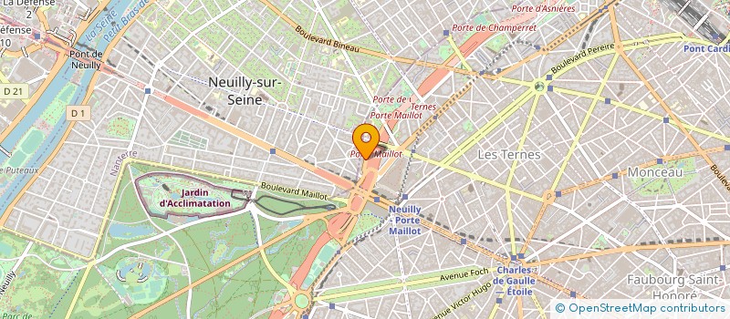 localisation de l'entreprise REST ADMINISTRATIF PTT CPE NEUILLY à PARIS