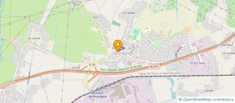 localisation de l'entreprise REST'AUTOMNE à MONTOIR-DE-BRETAGNE