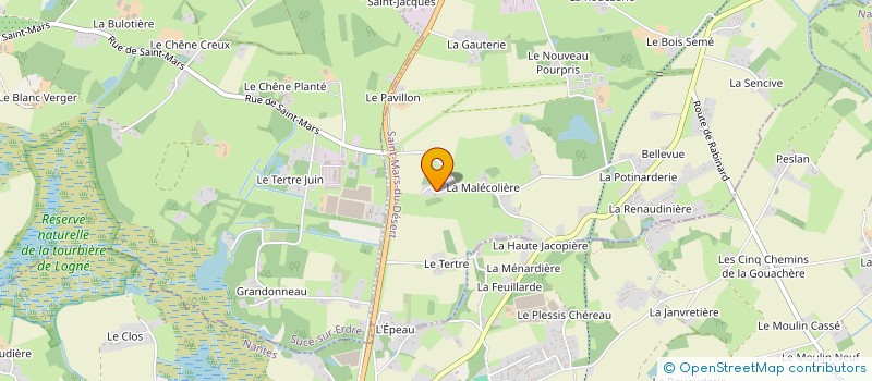 localisation de l'entreprise REST DE LA JOIE - DOMINIQUE PAPION à LE CELLIER