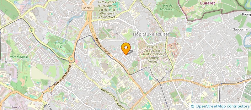 localisation de l'entreprise REST-HOUSE à MONTPELLIER