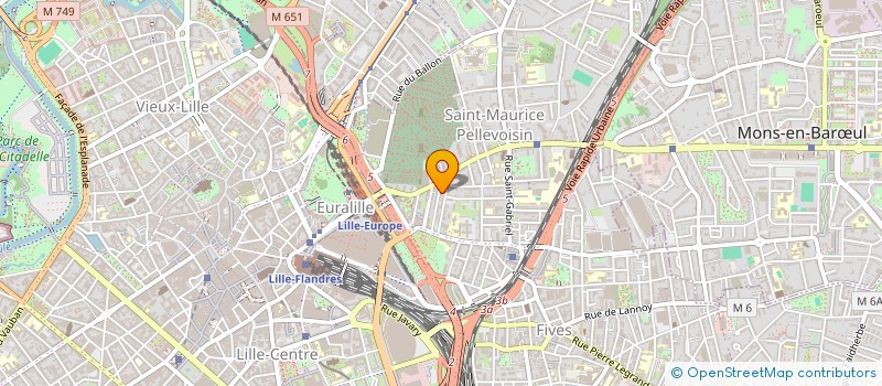 localisation de l'entreprise REST-O  LILLE