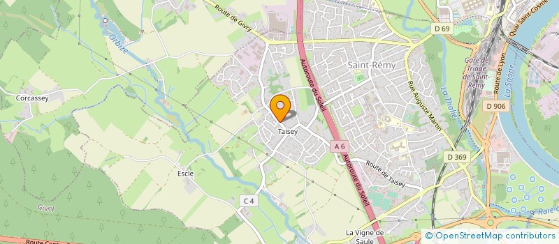 localisation de l'entreprise REST' O BAR  SAINT-REMY