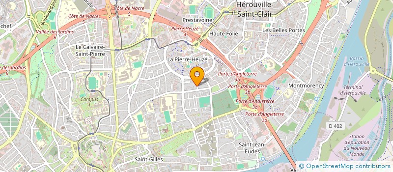 localisation de l'entreprise REST'O DOMICILE à CAEN