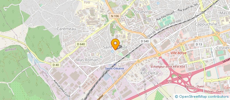 localisation de l'entreprise REST'O'JEUX à NIMES