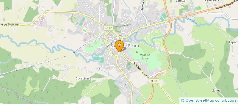 localisation de l'entreprise REST SCOLAIRE EC PUB SALIES DE BEARN à SALIES-DE-BEARN