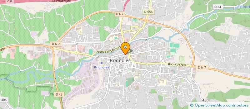 localisation de l'entreprise RESTANQUES DE GALLIN à BRIGNOLES