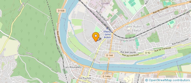 localisation de l'entreprise RESTART  SAINT-AUBIN-LES-ELBEUF