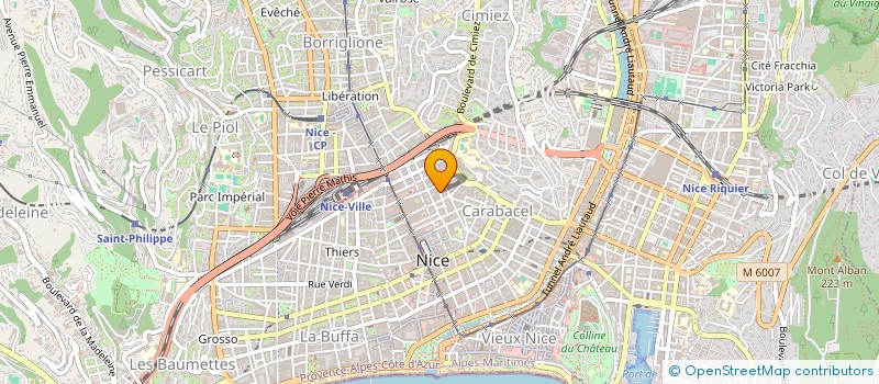 localisation de l'entreprise RESTART FLOORING SAS à NICE