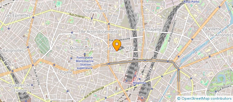 localisation de l'entreprise RESTART-UP à PARIS