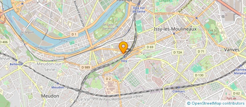 localisation de l'entreprise RESTARTECO à ISSY-LES-MOULINEAUX