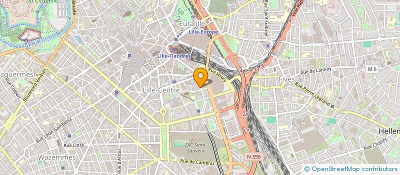 localisation de l'entreprise RESTAU 2000 à LILLE