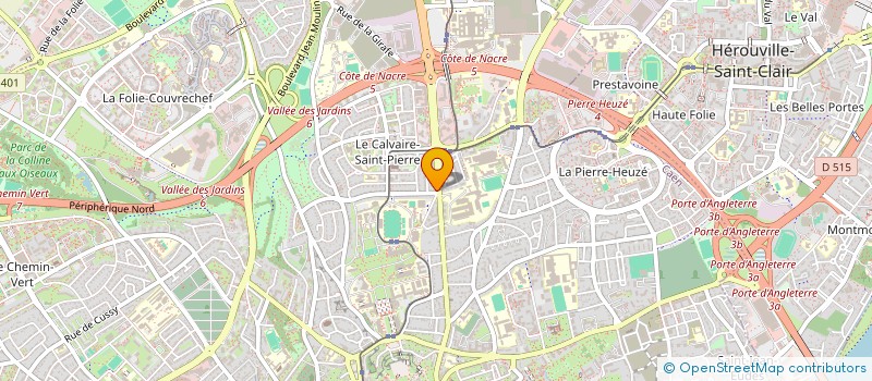 localisation de l'entreprise RESTAU 44  CAEN