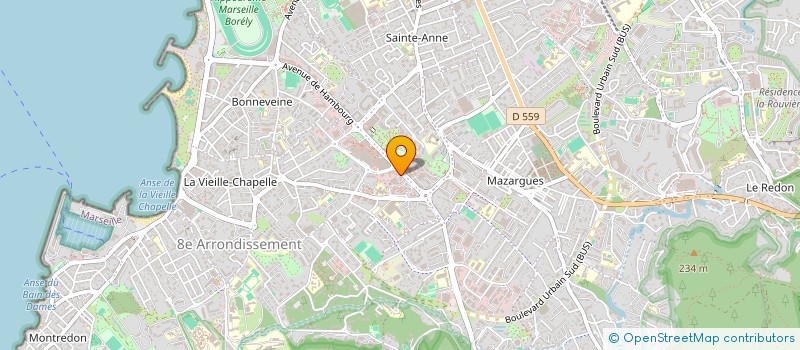 localisation de l'entreprise RESTAU ADMIN TELECOMM PROVENCE AZUR à MARSEILLE