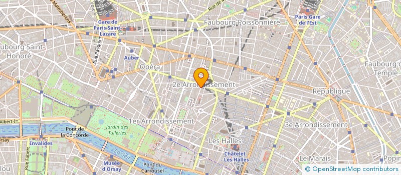 localisation de l'entreprise RESTAU ADMINISTRA BUREAU TELEGRAPHIQUE à PARIS