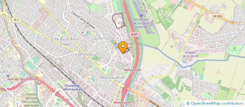 localisation de l'entreprise RESTAU INTER-ENTREP BRINDEJONC MOULINAIS à TOULOUSE