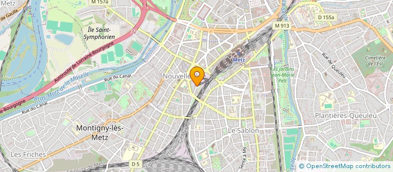 localisation de l'entreprise RESTAU INTER ENTREPRISES CTRE DE TRI à METZ