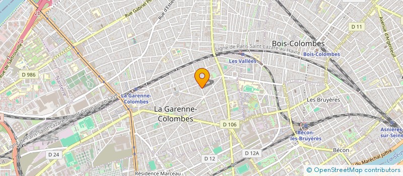 localisation de l'entreprise RESTAU PSY à LA GARENNE-COLOMBES