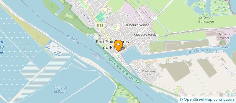localisation de l'entreprise RESTAUPORT à PORT-SAINT-LOUIS-DU-RHONE