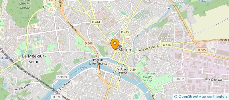 localisation de l'entreprise RESTAUR ADMINI PREFECTURE SEINE ET MARNE à MELUN
