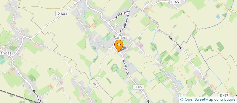 localisation de l'entreprise RESTAUR ' BAT  SAMEON