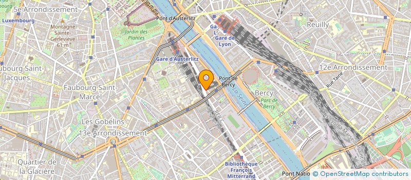 localisation de l'entreprise RESTAUR CAISSE DEPOT CONSIGNA à PARIS