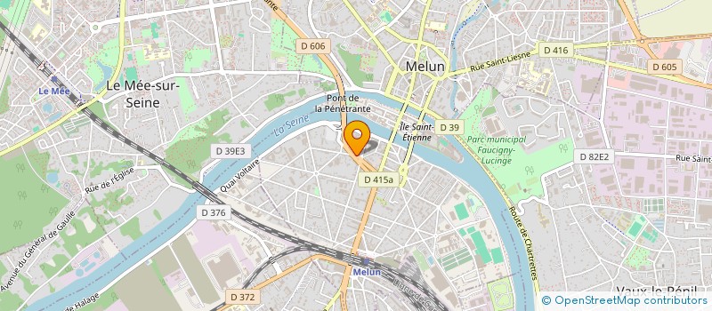 localisation de l'entreprise RESTAURA INTERADMIN DE MELUN à MELUN