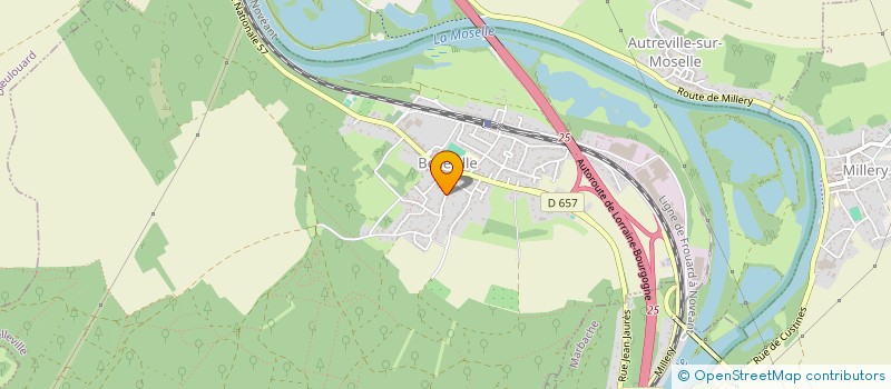 localisation de l'entreprise RESTAURABELLE LES PAGANIS à LUDRES