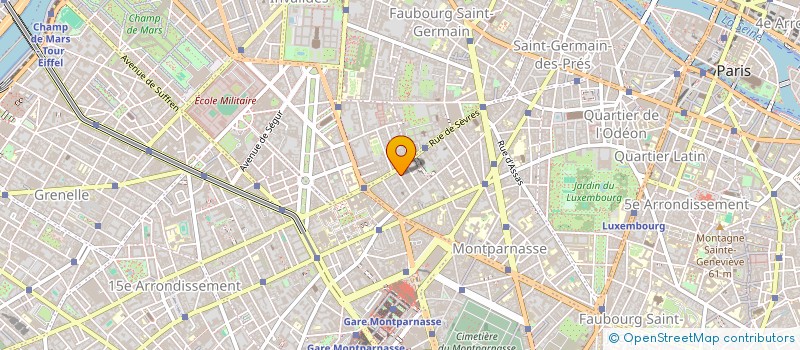 localisation de l'entreprise RESTAURAN ADMINIST P T T C N E à PARIS 6