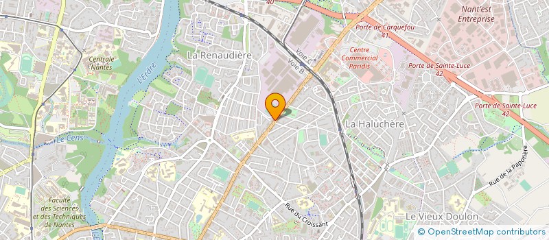 localisation de l'entreprise RESTAURANT  90 AVENUE-2  NANTES