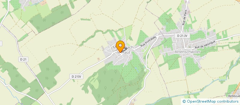 localisation de l'entreprise RESTAURANT A L'ANGE  LEYMEN