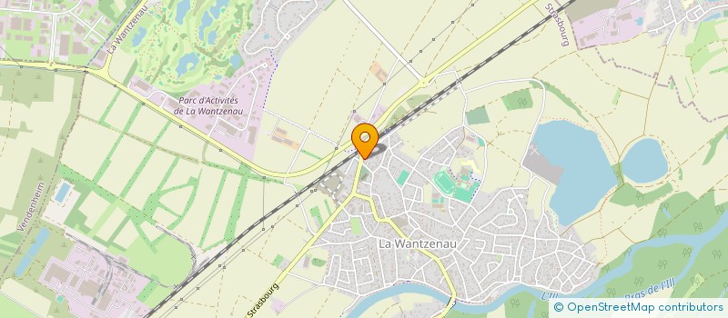 localisation de l'entreprise RESTAURANT A LA BARRIERE  LA WANTZENAU