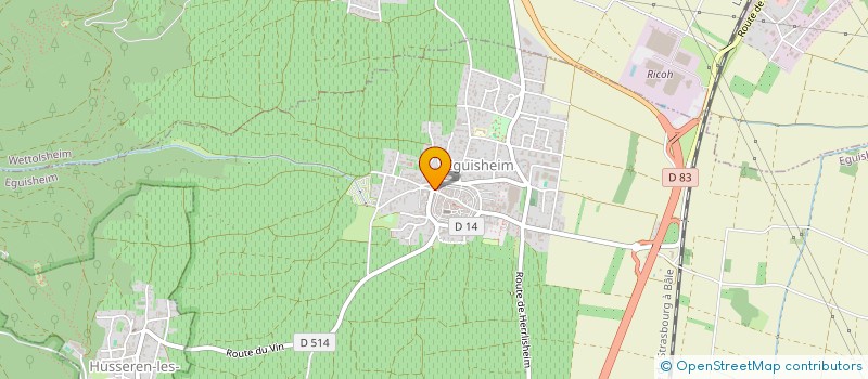 localisation de l'entreprise RESTAURANT A LA VILLE DE NANCY  EGUISHEIM