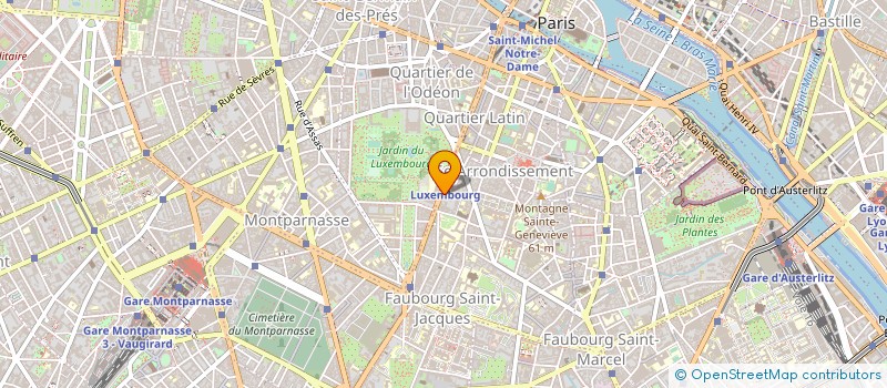 localisation de l'entreprise RESTAURANT ADMINIST PERSONNE PTT DANTON à PARIS