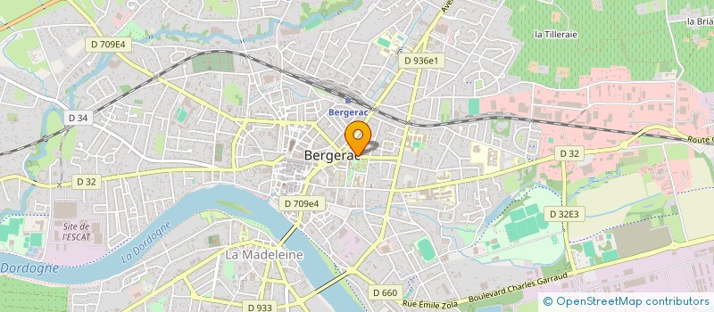 localisation de l'entreprise RESTAURANT ADMINISTRATIF DES FINANCES à BERGERAC