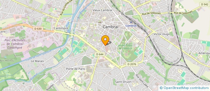 localisation de l'entreprise RESTAURANT ADMINISTRATIF DES PTT CAMBRAI à CAMBRAI