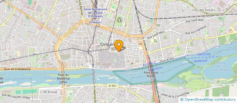 localisation de l'entreprise RESTAURANT ADMINISTRATIF DU RESTORAT à ORLEANS