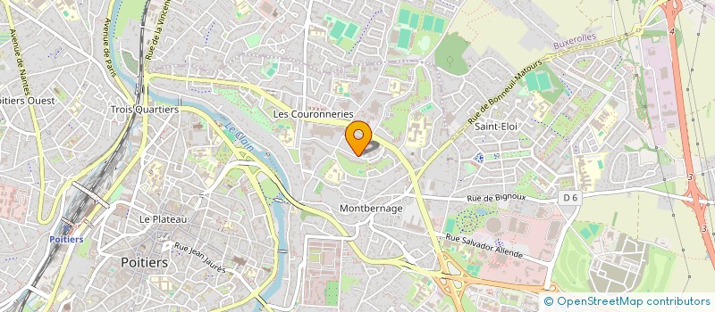 localisation de l'entreprise RESTAURANT ADMINISTRATIF IMPOT à POITIERS